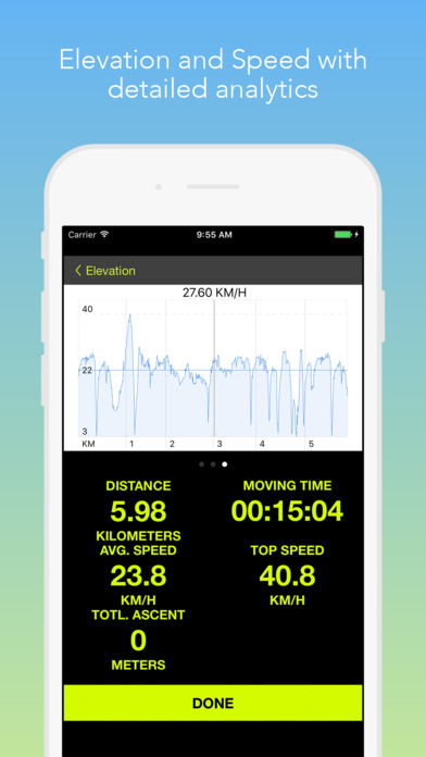 Pedal Speed Machine - Speed, Time, Distance, Elev screenshot 2