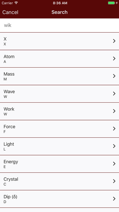 The Classical Physics App: A Complete Dictionary screenshot 4