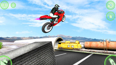 Highway Traffic Motorbike Stunts & Ride 2017 screenshot 4