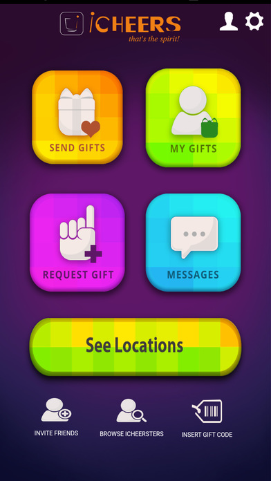iCheers app screenshot 2