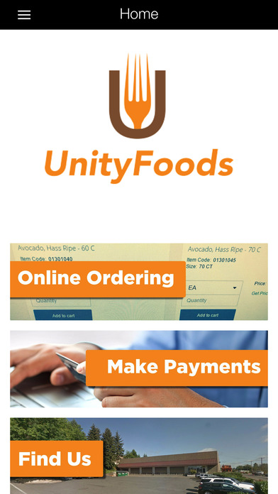 Unity Foods, LLC screenshot 3