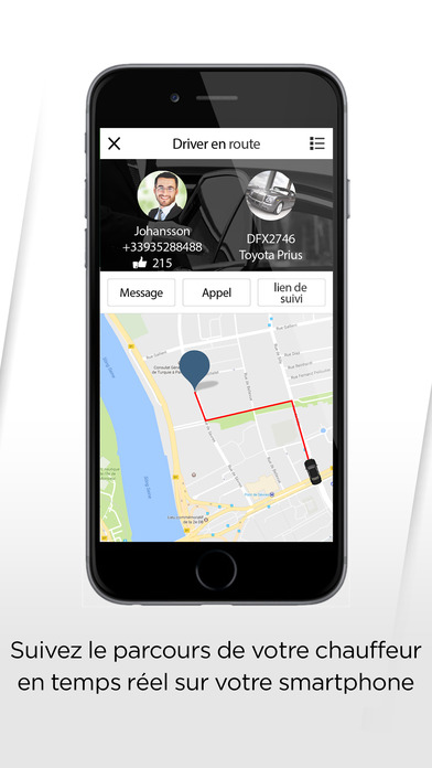 Compagny Driver-The rider app screenshot 2