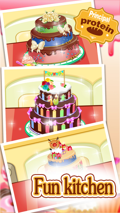 Cooking wedding cake - Makeover girly games screenshot 2
