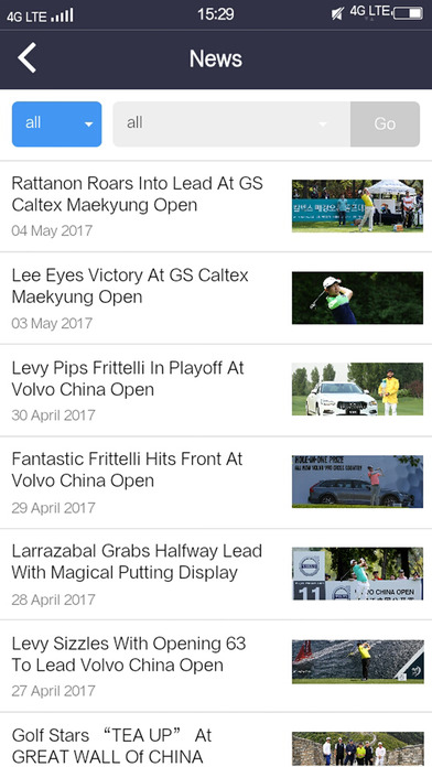 OneAsia Golf screenshot 2