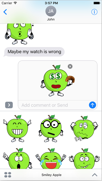 Smiley Apple Emoji & Sticker Pack Pro screenshot 2