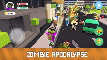Blocky Zombie Simulator Full screenshot 2