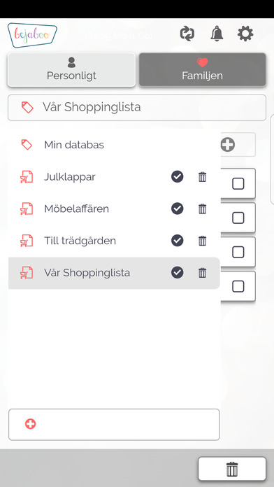 Bejaboo Shopping List screenshot 4