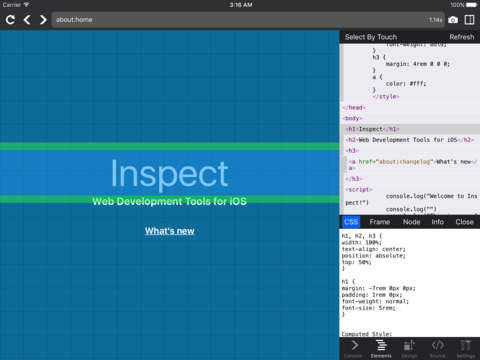 Inspect Browser screenshot 2