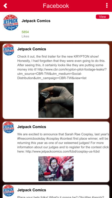 Jetpack Comics Mega App screenshot 2