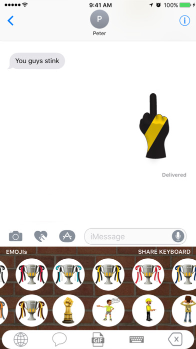 My Team AFL Emojis screenshot 2