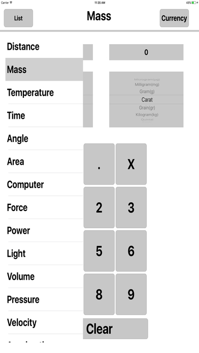 Units Conversion Calculator screenshot 2