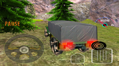 Offroad Army Truck Driver screenshot 3