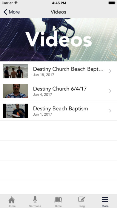 Destiny Church VB screenshot 3