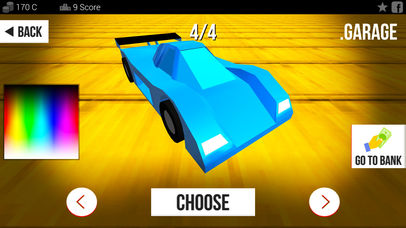 Block Pixel Whirlpool Car Derby screenshot 2