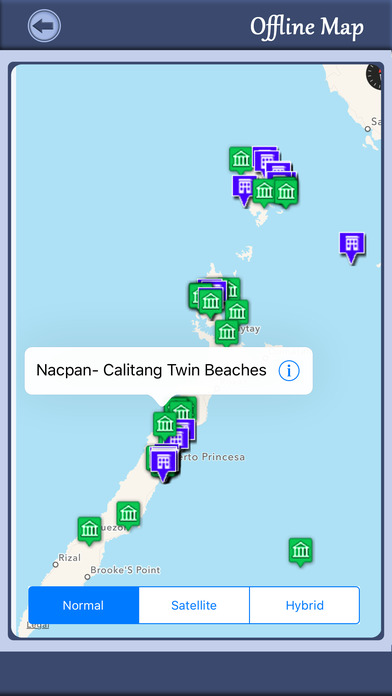 Palawan Island Travel Guide & Offline Map screenshot 2