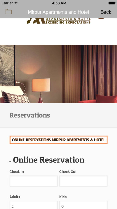 Mirpur Apartments and Hotel screenshot 2