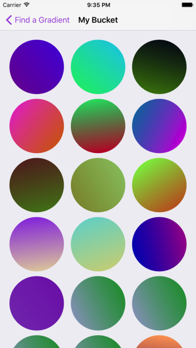 gradients screenshot 3