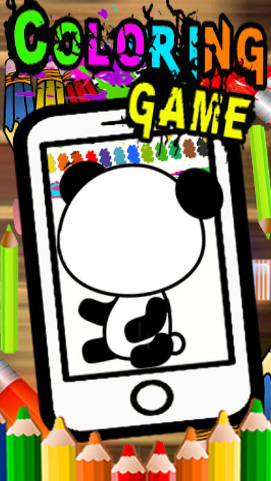 Panda Kung Fu Cartoon Coloring Version screenshot 2