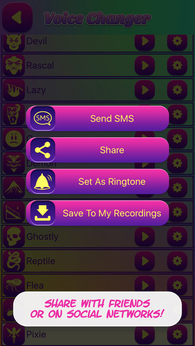 Voice Changer Sound Effects & Funny Prank Recorder screenshot 4