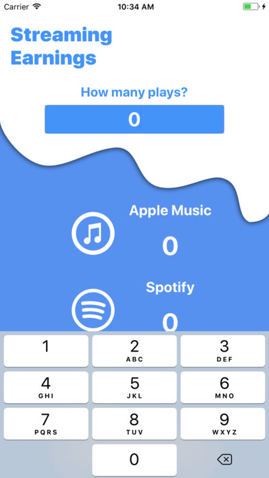 Streamify: Music Earnings Calculator screenshot 2