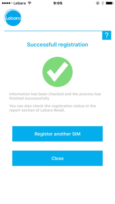 SIM ID-Check by Lebara Retail screenshot 4