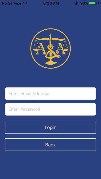 Anover Law Firm Mobile App screenshot 2