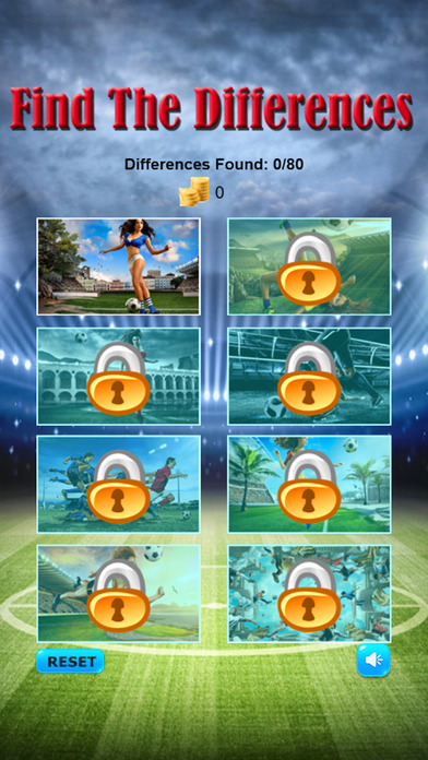 Find and Spot The Differences Football Soccer Star screenshot 3