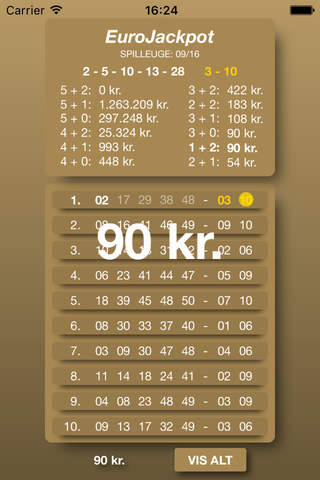 Lotto Scanner DK screenshot 3