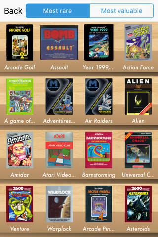 Retro Collector for Atari 2600 screenshot 3