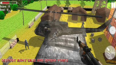 Conon Shooting Helicopter - shoot Action Battle screenshot 4
