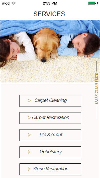 Spark Clean Brite - Carpet Cleaning & Restoration screenshot 2
