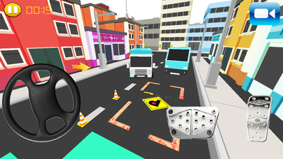 Cube Garbage Truck Park:Drive in City screenshot 3
