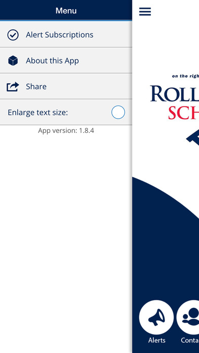 Rolleston School screenshot 2