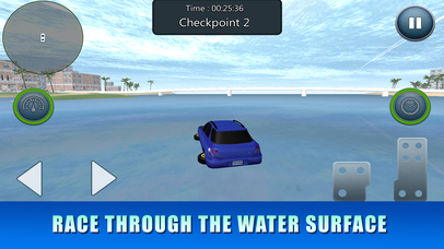 Car Water Race: Surfing Wave Rider screenshot 2