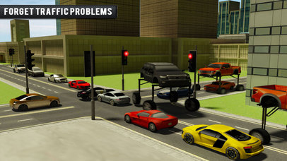 Elevated Car Driving PRO: Mr President Taxi Driver screenshot 4