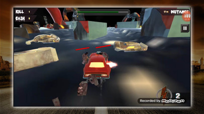 Zombie Road Car Kill screenshot 4