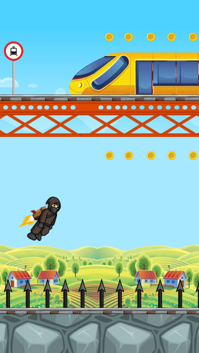 Ninja Subway Adventure screenshot 2