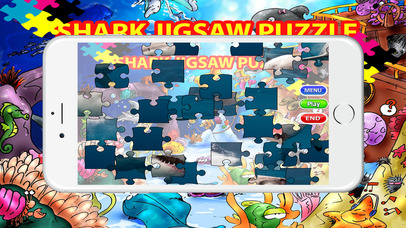 Shark Fish Jigsaw Puzzle Game For Kids screenshot 3