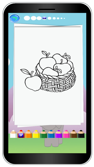 Mix Delicious Fruit Salad Durian Colouring Books screenshot 3