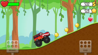 Blaze Truck Racing - Monster Machine Version screenshot 2