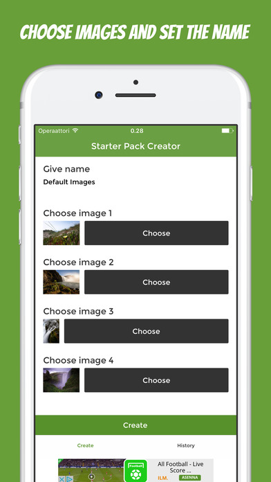 Starter Pack Creator screenshot 2