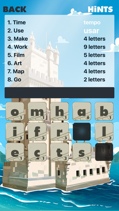 Portuguese Word Game screenshot 4