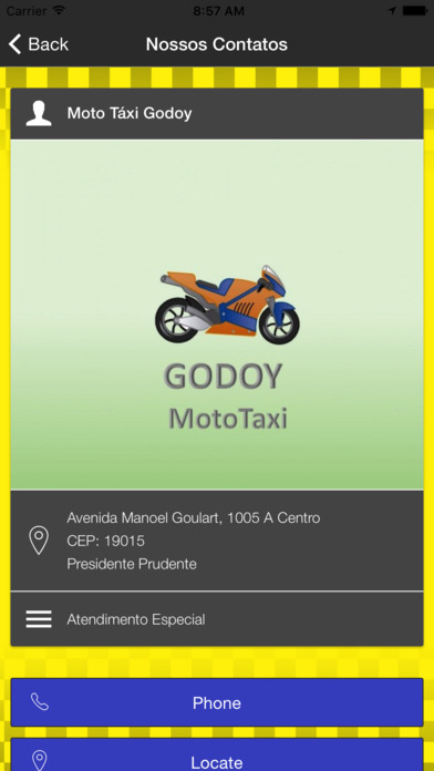 Moto Taxi Bom Pres. Prudente screenshot 3