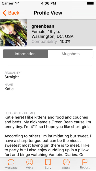 Misfit Match- #1 Goth Dating App screenshot 3