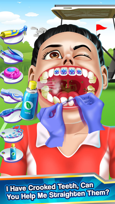 Athlete Dentist Doctor Games! screenshot 4