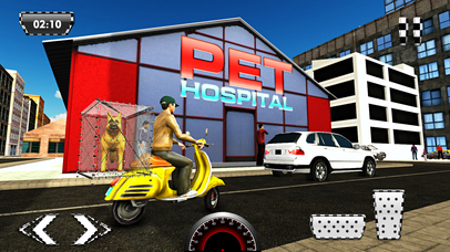 Pet Animal Transporter Bike & Delivery Boy Sim screenshot 3