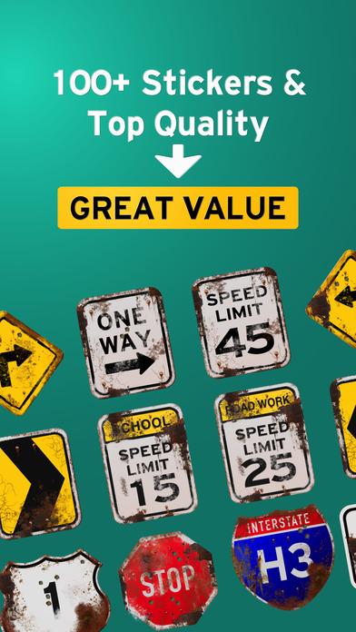 Road Signs USA (Aged) screenshot 3