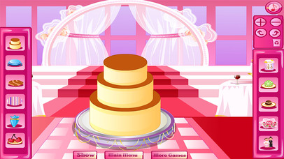 العاب طبخ كعكة الزفاف الكبيرة العاب بنات screenshot 3