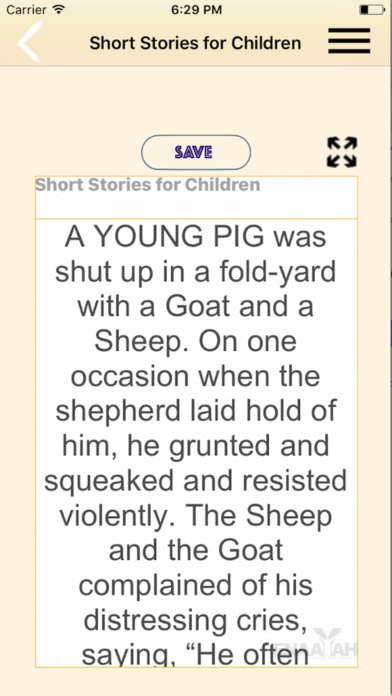 Aesops Fables - Short Stories for Children screenshot 3
