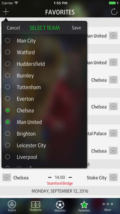 Live Score for Premier League screenshot 4